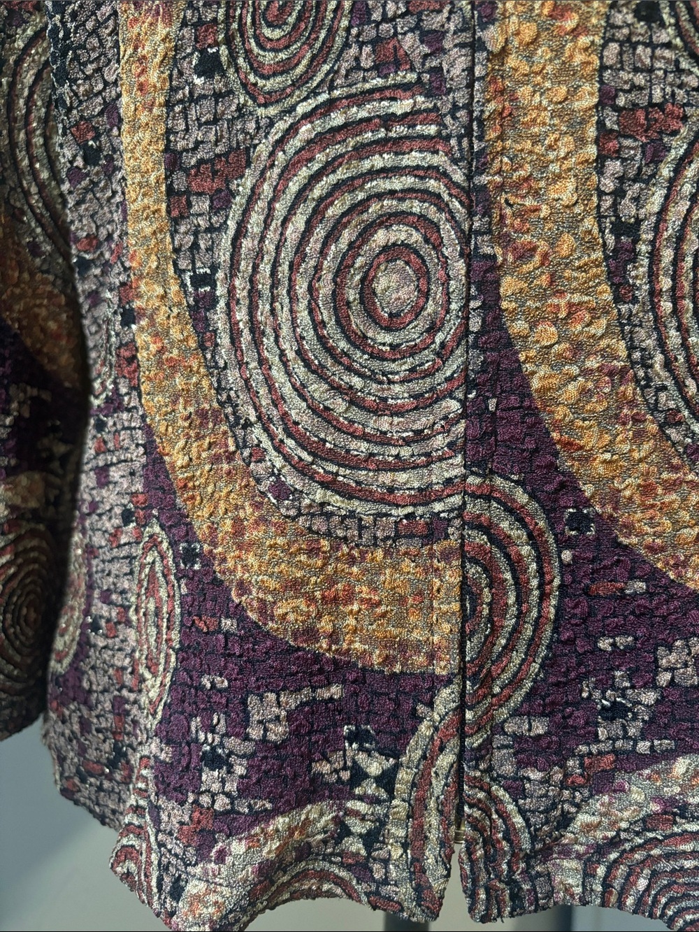 JOSEPH RIBKOFF vintage zip up blouse - Picture 4 of 8